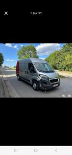 Peugeot boxer l3h2 97.000 km!!!!, Auto's, Bestelwagens en Lichte vracht, Voorwielaandrijving, Euro 5, Stof, Zwart
