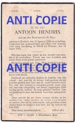 Antoon Hendrix Bocholt BOMBARDEMENT Milda / D 1945, Verzenden, Landmacht, Foto of Poster