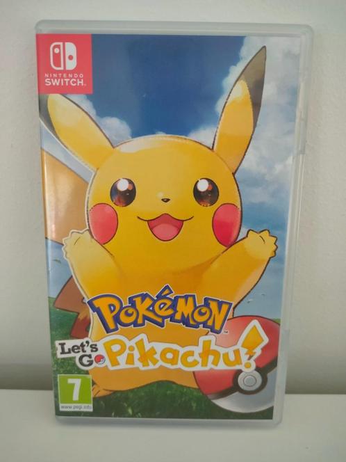 Pokémon - Let’s Go, Pikachu!, Consoles de jeu & Jeux vidéo, Jeux | Nintendo Switch, Comme neuf, Combat, Online, Enlèvement ou Envoi