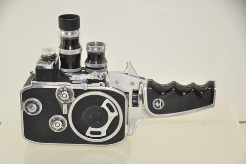 B8L PRACHTIGE CAMERA PALLARD BOLEX, Verzamelen, Foto-apparatuur en Filmapparatuur, Filmcamera, 1940 tot 1960, Ophalen