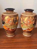 Japanse Satsuma-vazen, Antiek en Kunst, Antiek | Vazen, Ophalen