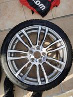 4 jantes M avec pneus neige michelin pilot alpin 19', Auto-onderdelen, Banden en Velgen, Gebruikt, Velg(en), Winterbanden, Ophalen
