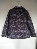 2 winterjassen in 1, omkeerbaar: grijs effen of luipaard, L, Ophalen, Zo goed als nieuw, Maat 42/44 (L), Overige kleuren