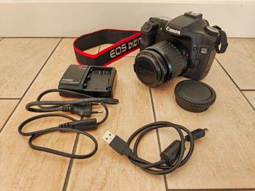 Prachtige Canon EOS 40D Spiegelreflexcamera + 35-80mm lens beschikbaar voor biedingen