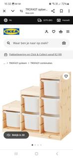 Trofast ikea speelgoedkast (hout), Kinderen en Baby's, Kinderkamer | Commodes en Kasten, Ophalen, Gebruikt, Kast