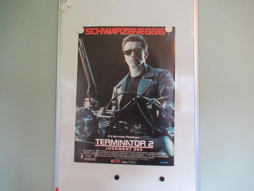 Affiche du film TERMINATEUR 2, Collections, Posters & Affiches, Comme neuf, Cinéma et TV, A1 jusqu'à A3, Rectangulaire vertical