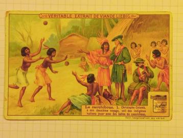 Chromos liebig le caoutchouc, Verzamelen, Gebruikt, Ophalen of Verzenden, Voor 1940, Prent