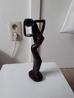 Mooi  Klein  Vrouw Decoratieve  Houten, Antiek en Kunst, Ophalen of Verzenden