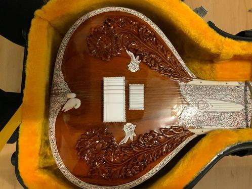 Sitar Ravi Shankar style (kharaj pancham), Muziek en Instrumenten, Snaarinstrumenten | Overige, Zo goed als nieuw, Overige typen