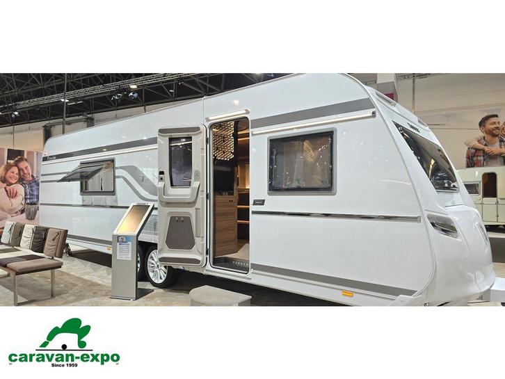 TABBERT PUCCINI 750, Caravans en Kamperen, Caravans, Bedrijf, tot en met 4, 2000 kg en meer, Tabbert, 7 tot 8 meter