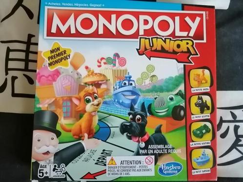Monopoly Junior de Hasbro, Hobby & Loisirs créatifs, Jeux de société | Jeux de plateau, Comme neuf, Enlèvement ou Envoi