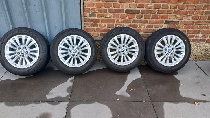 Jantes F45 et F46 et pneus, Autos : Pièces & Accessoires, Pneus & Jantes, Pneu(s), Pneus été, 16 pouces, 205 mm, Véhicule de tourisme