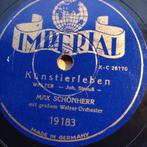 Max Schönherr ‎– Künstlerleben / Wiener Bonbons 10" , 78 Rpm, Gebruikt, 10 inch, Overige typen, Ophalen of Verzenden