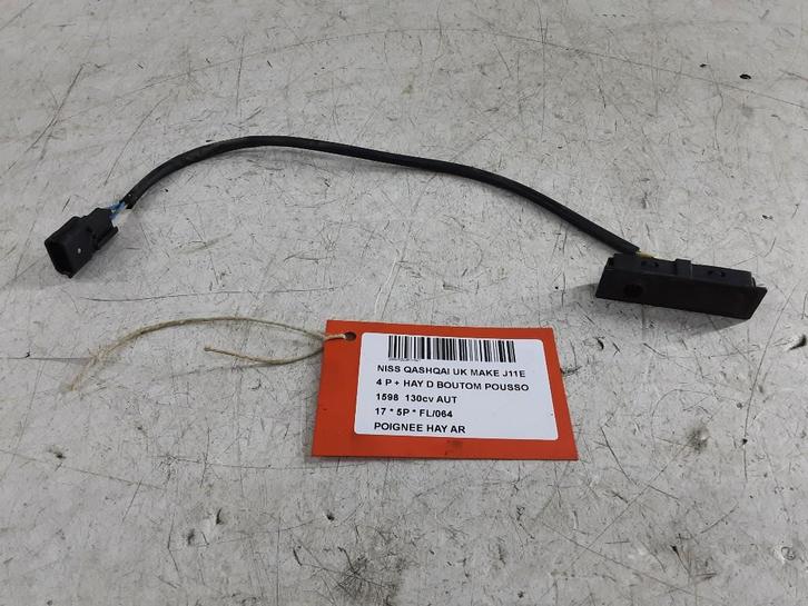 HANDGREEP ACHTERKLEP Nissan Qashqai (J11) (6Y27K2), Auto-onderdelen, Carrosserie, Nissan, Gebruikt