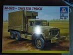 M-925 Shelter Track Italeri kit N 367, Hobby en Vrije tijd, 1:32 tot 1:50, Nieuw, Truck, Italeri