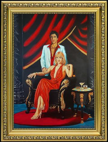 Tony Montana SCARFACE Peinture, Enlèvement ou Envoi