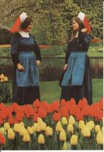 KLEDERDRACHTEN  in  KEUKENHOF  LISSE, Verzamelen, Postkaarten | Themakaarten, Verzenden, Ongelopen, Klederdracht
