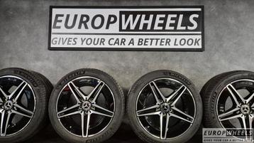 18 inch Mercedes C klasse W206 AMG Zwart zomerbanden beschikbaar voor biedingen