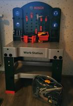 Werkbank Bosch + koffertje met materiaal, Enlèvement, Comme neuf
