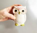 Aardewerk uiltje Fratelli Gialletti potje, Ophalen of Verzenden, Gebruikt, Dier