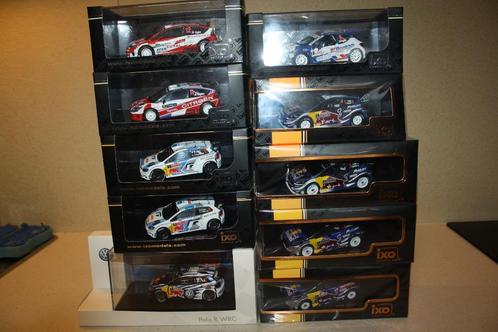 10 x 1:43 S.Ogier-J.Ingrassia rally WRC., Hobby en Vrije tijd, Modelauto's | 1:43, Zo goed als nieuw, Auto, Ophalen