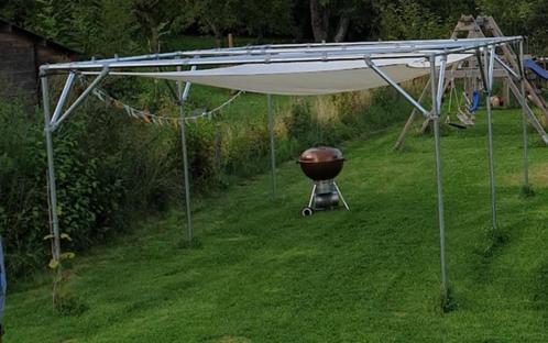steigerbuis thermisch verzinkt (Pergola), Tuin en Terras, Schaduwdoeken, Zo goed als nieuw, Ophalen