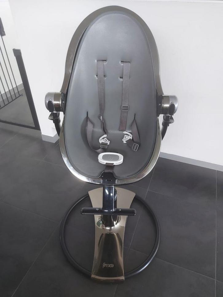 Kinderstoel bloom fresco, Kinderen en Baby's, Kinderstoelen, Gebruikt, Meegroeistoel, Aanschuifbaar, Afneembaar eetblad, Gordel(s)