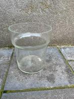 Glazen cache pot, Ophalen of Verzenden