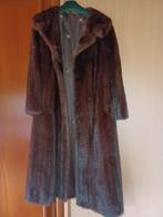Stijlvolle bontjas te koop – uitstekende staat!, Ophalen, Zo goed als nieuw, Maat 42/44 (L), Bruin