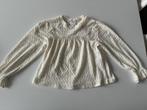 Ecru longsleeve maat 134 van Zara, Kinderen en Baby's, Kinderkleding | Maat 134, Meisje, Ophalen of Verzenden, Zo goed als nieuw