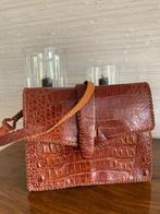 sac à main vintage, Enlèvement ou Envoi, Comme neuf, Brun, Sac à main
