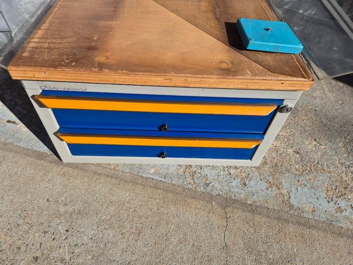 Werkplaatswagen of gereedschapsopslag, Doe-het-zelf en Bouw, Gereedschapskisten, Gebruikt, Ophalen