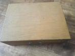 Houten koffer, Ophalen, Gebruikt