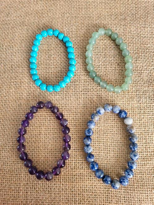 Armbanden in natuursteen, Handtassen en Accessoires, Armbanden, Nieuw, Ophalen of Verzenden