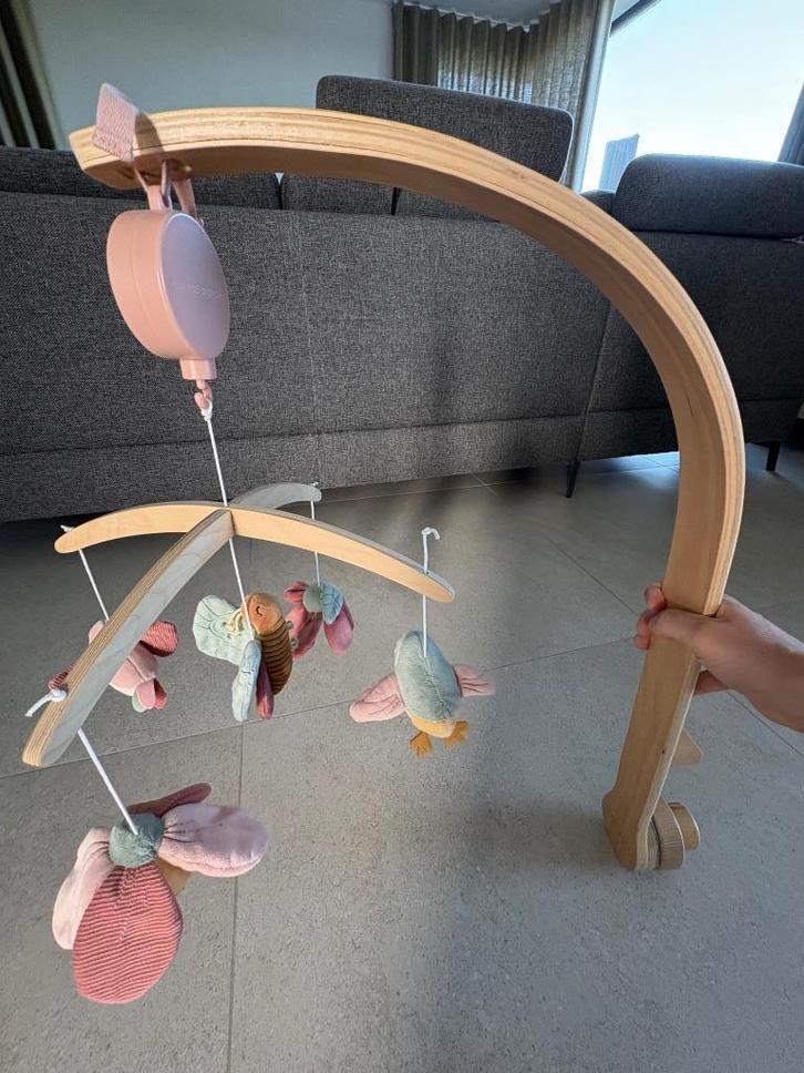 Little Dutch houten muziekmobiel, Kinderen en Baby's, Speelgoed | Babyspeelgoed, Gebruikt, Mobiel, Met geluid, Ophalen of Verzenden