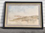 Aquarelle dunes signe René de pauw, Enlèvement ou Envoi