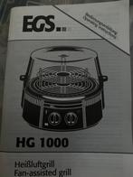 EGS : HG 1000 grill, Electroménager, Fours, Comme neuf, Enlèvement, Moins de 45 cm, Autoportant