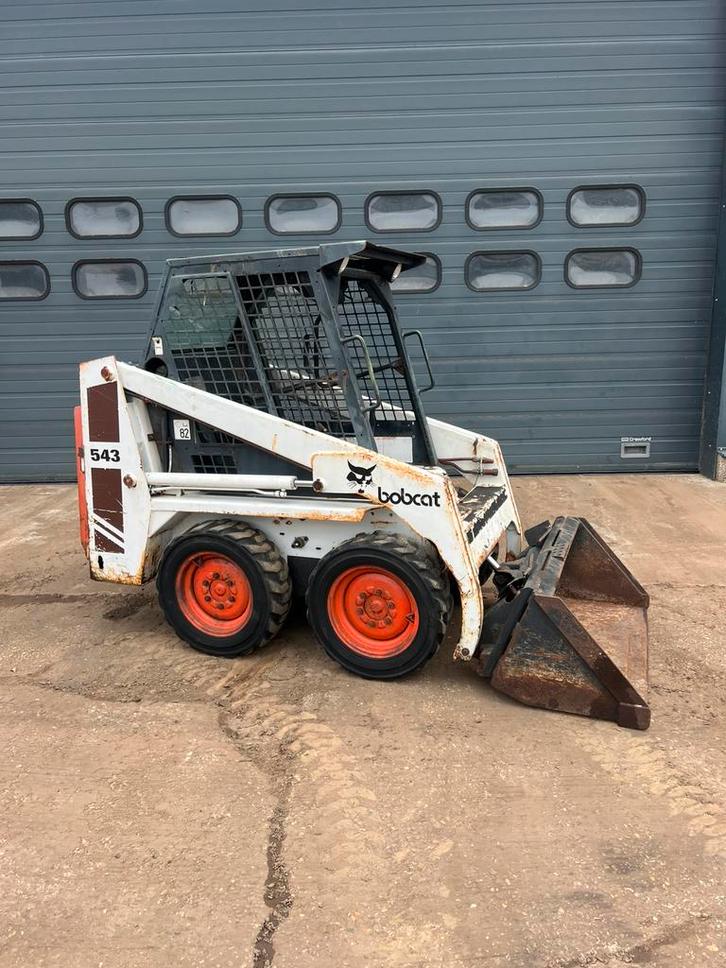 Bobcat 543 schranklader, Zakelijke goederen, Machines en Bouw | Kranen en Graafmachines, Wiellader of Shovel, Ophalen