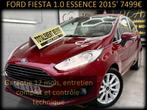 FORD FIESTA 1.0 ESSENCE 100 ‼️GARANTIE 1 AN CTOK‼️, Voorwielaandrijving, Stof, https://public.car-pass.be/vhr/15c08488-08fc-4a8f-af07-193ed9890952