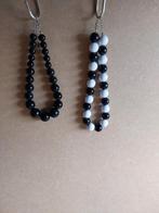 Kralenketting, Handtassen en Accessoires, Kettingen, Ophalen of Verzenden, Wit, Overige materialen