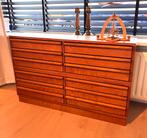 Unieke vintage ladekast gemaakt van teak, Huis en Inrichting, Ophalen, 100 tot 150 cm, 5 laden of meer, Zo goed als nieuw