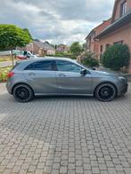 Mercedes a180 cdi amg line, Auto's, Mercedes-Benz, Voorwielaandrijving, Zwart, 4 cilinders, Leder en Stof