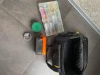 tas en opberg dozen met wat vismateriaal, Ophalen, Zo goed als nieuw