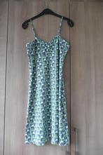 Retro zomerkleedje met spaghtettibandjes (k648), Kleding | Dames, Jurken, Ophalen of Verzenden, Zo goed als nieuw, Knielengte