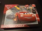 Vloerpuzzel cars, Kinderen en Baby's, Speelgoed | Kinderpuzzels, Ophalen of Verzenden, 10 tot 50 stukjes, Zo goed als nieuw, 4 tot 6 jaar