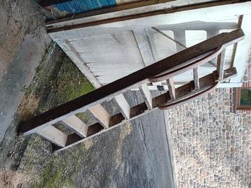 Escalier pour fenil, Enlèvement, Utilisé