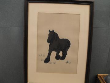 œuvre d'art de Wilhelmina Barbe Van Gucht sur un cheval de t, Enlèvement ou Envoi