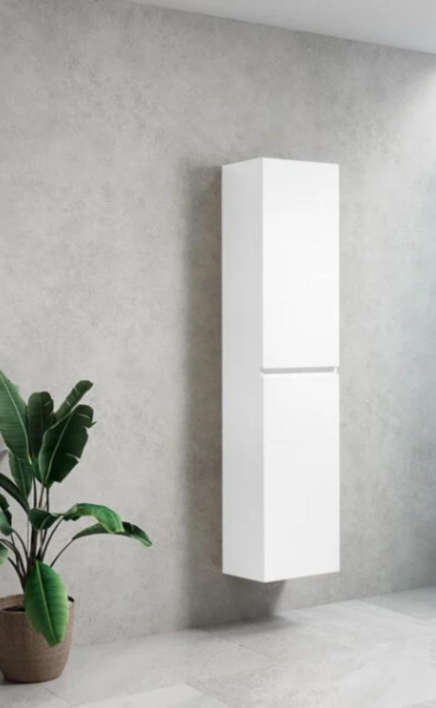 wastafelmeubel, kolomkast en spiegel, Huis en Inrichting, Badkamer | Badkamermeubels, Nieuw, Ophalen