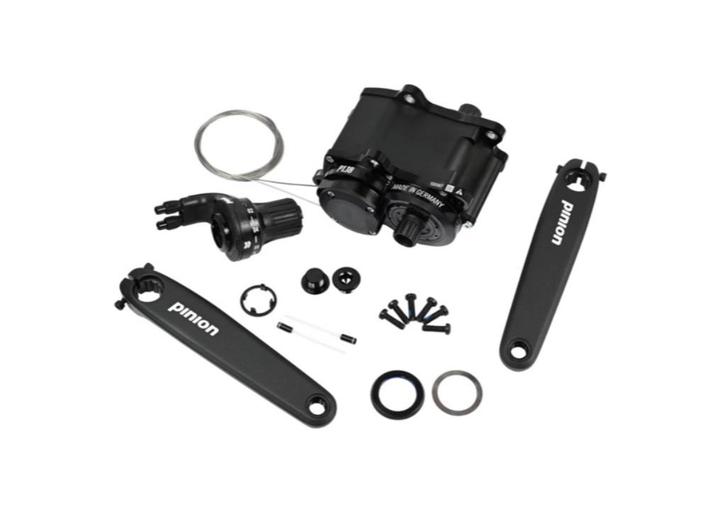 Pinion P1.18 + accessoires, Fietsen en Brommers, Fietsonderdelen, Zo goed als nieuw, Algemeen, Overige typen, Ophalen