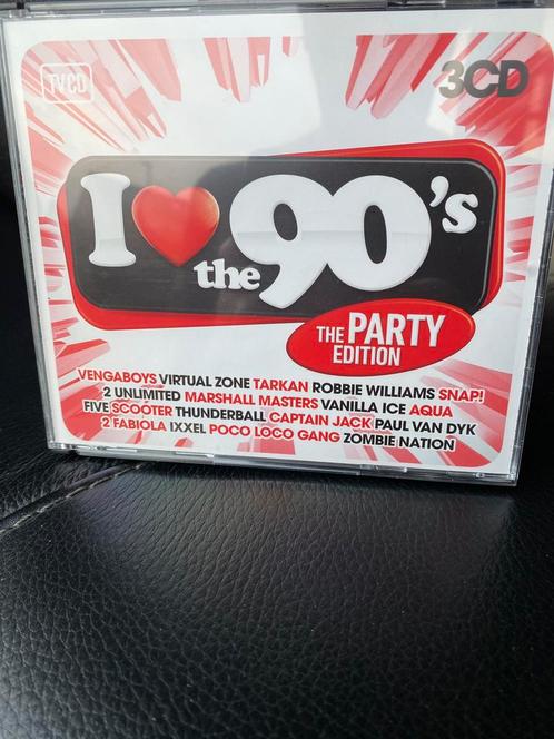 I love the 90's - The Party Edition 3 CD, Cd's en Dvd's, Cd's | Verzamelalbums, Zo goed als nieuw, Dance, Boxset, Ophalen of Verzenden
